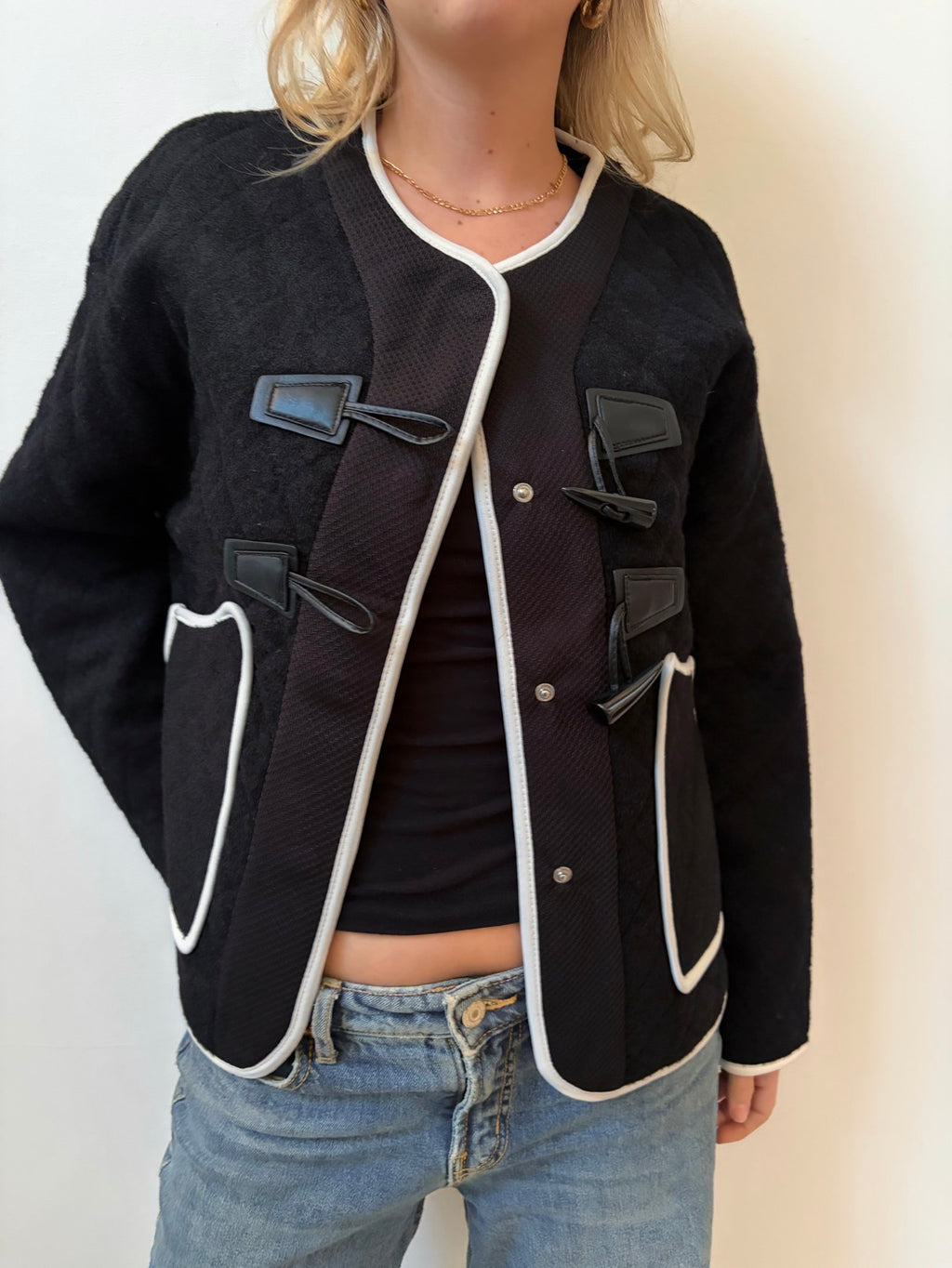 Chaqueta Capri Negra