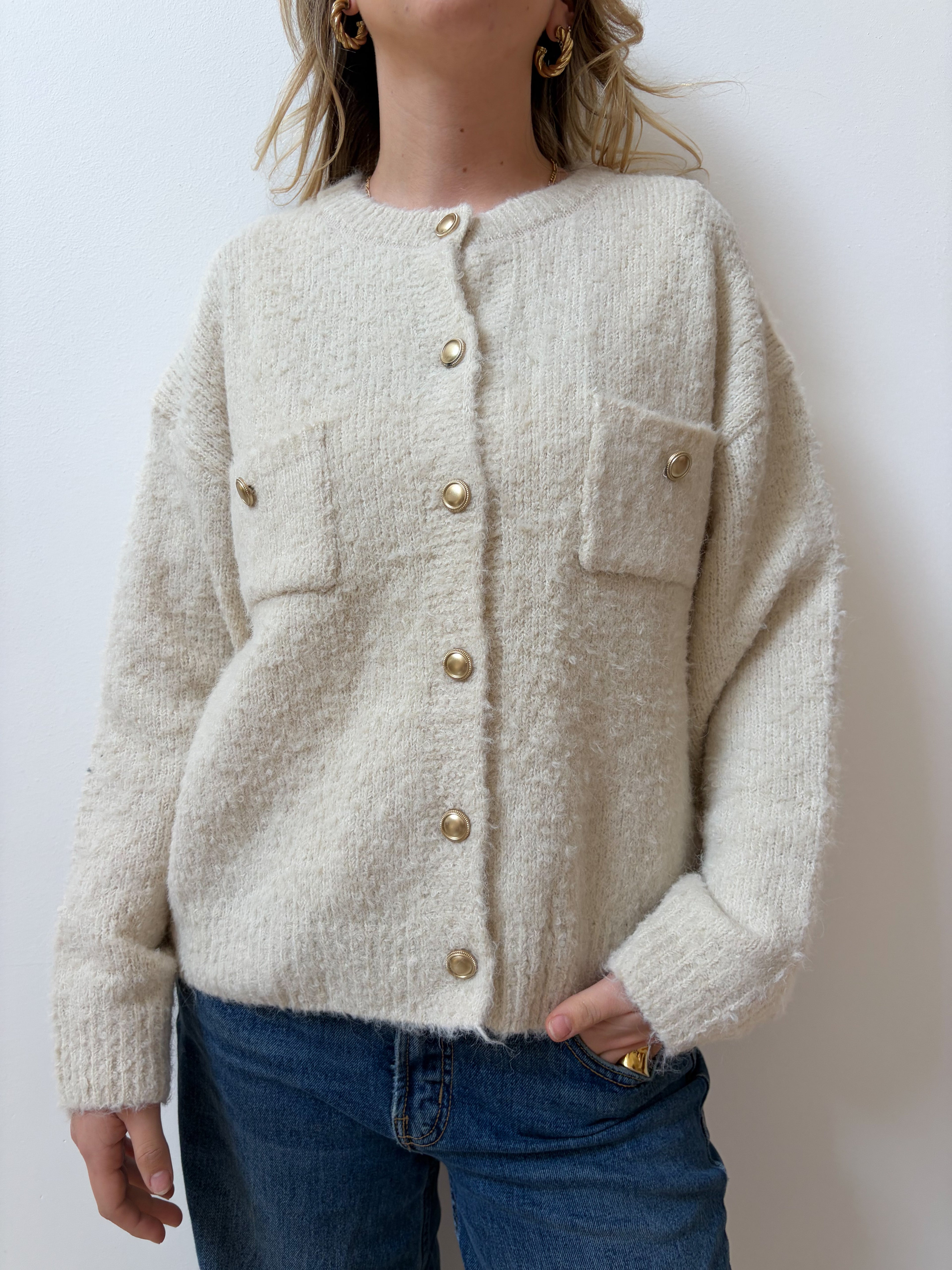 Chaleco Sofia Blanco