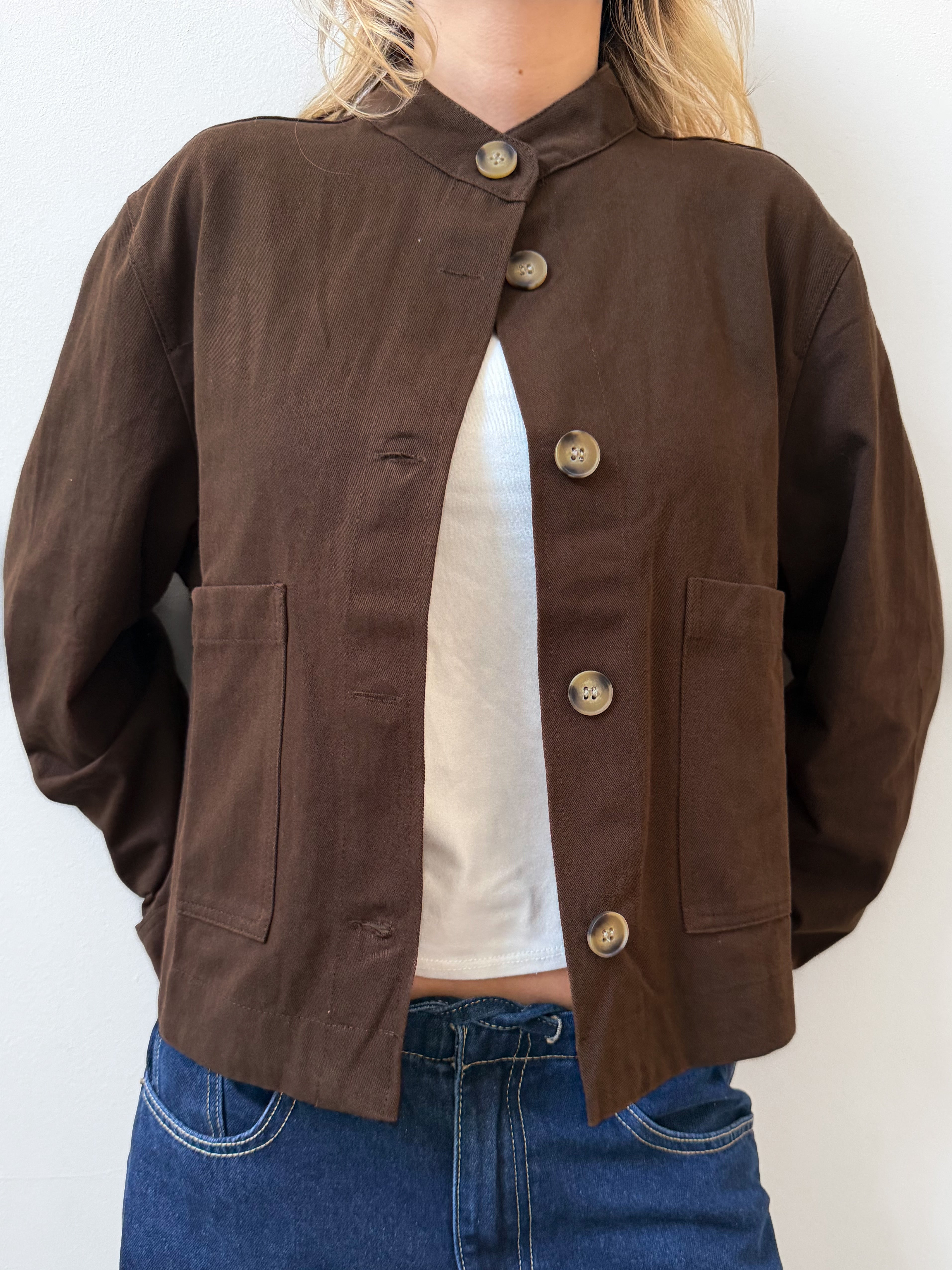 Chaqueta Milán Café